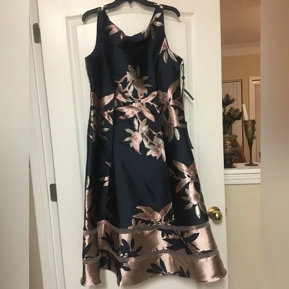 Adrianna Papell | Dresses | Adrianna Papell Formal Embroidered Dress Midcalf | Poshmark Adrianna Papell | Dresses | Adrianna Papell Formal Embroidered Dress Midcalf | Poshmark
